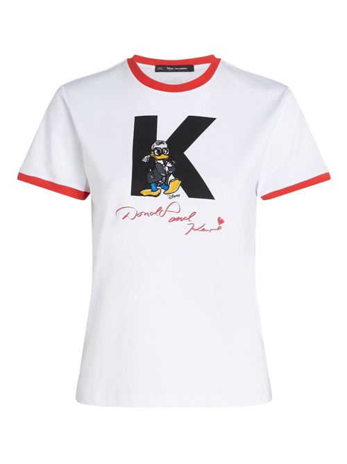 T-shirt donna maniche corte Disney Karl Lagerfeld | A3W17089100